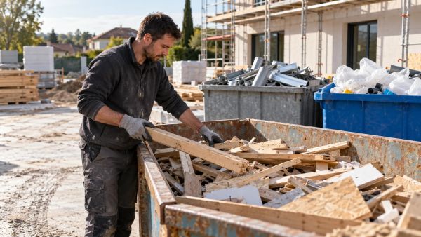 Top méthodes pour gérer les déchets sur un chantier