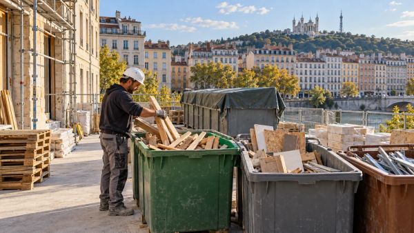 Top méthodes pour gérer les déchets sur un chantier